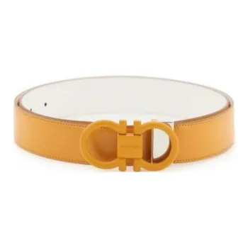 Ferragamo Gancini Buckle Reversible Belt