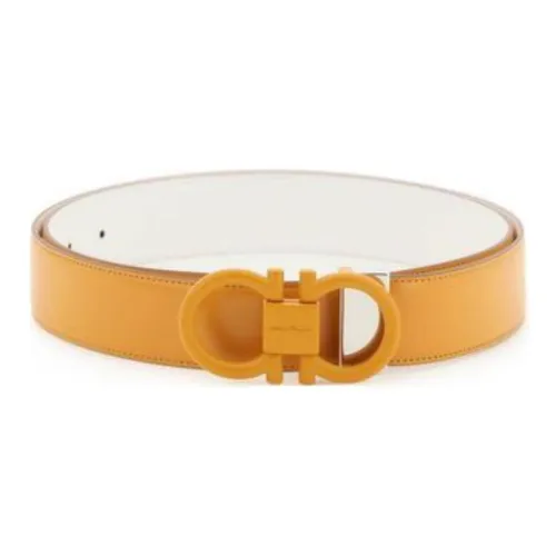 Ferragamo Gancini Buckle Reversible Belt