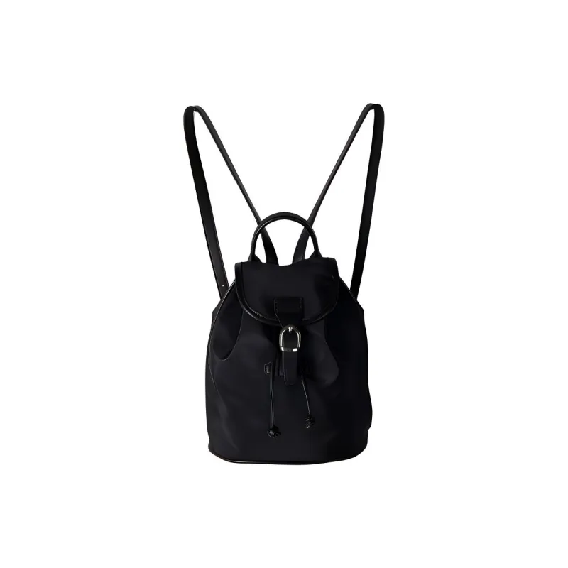 TTaG．baG Nylon Backpack Regular Women's Ecru/Black/Coffee/Dark Brown-4