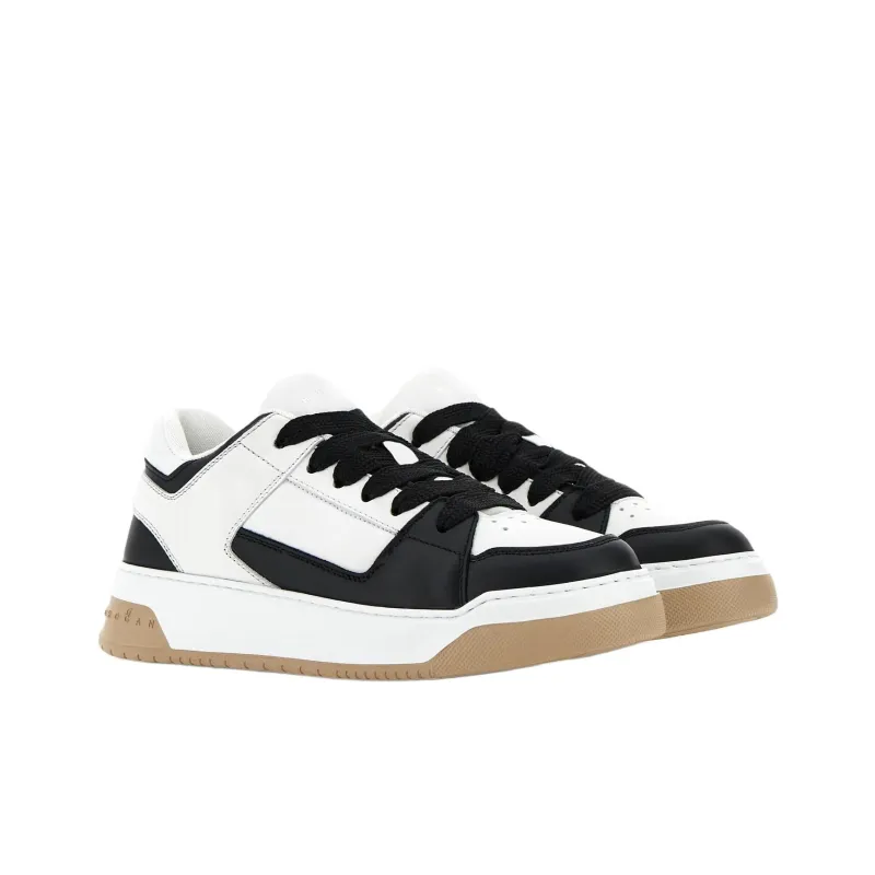 HOGAN Chamallow Low Top Skateboard Shoes 5cm Men's White-2