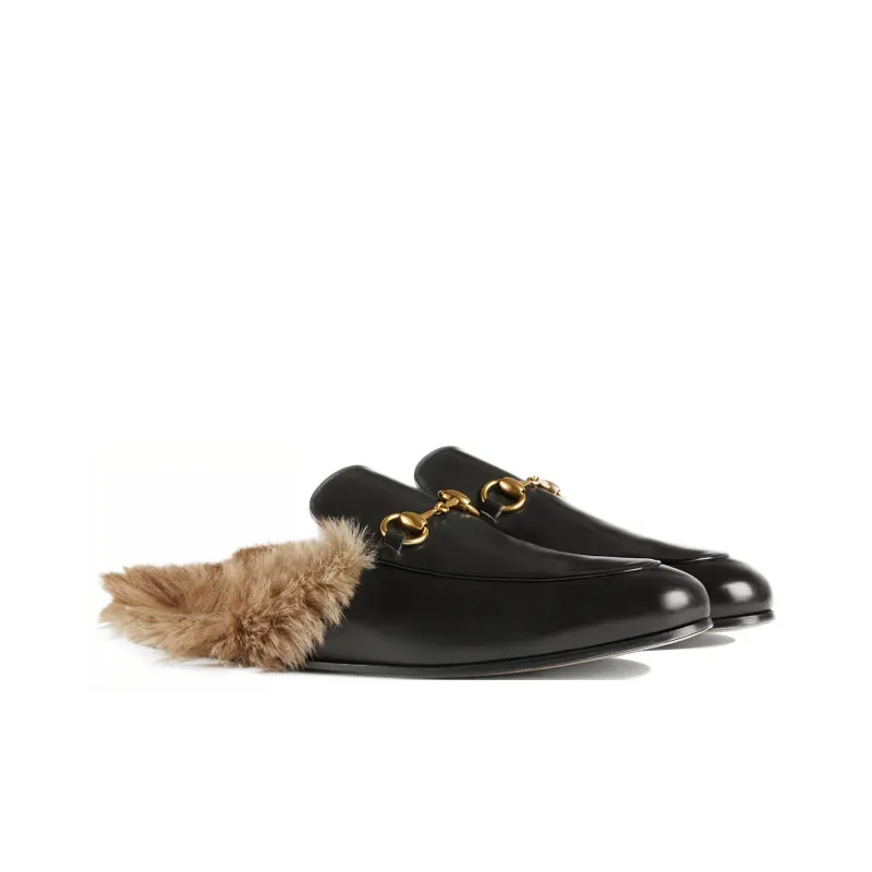 GUCCI Princetown Slipper Black 2015 ReEdition Leather-2