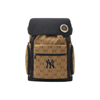 MLB Polyester Backpack Regular Unisex Brown