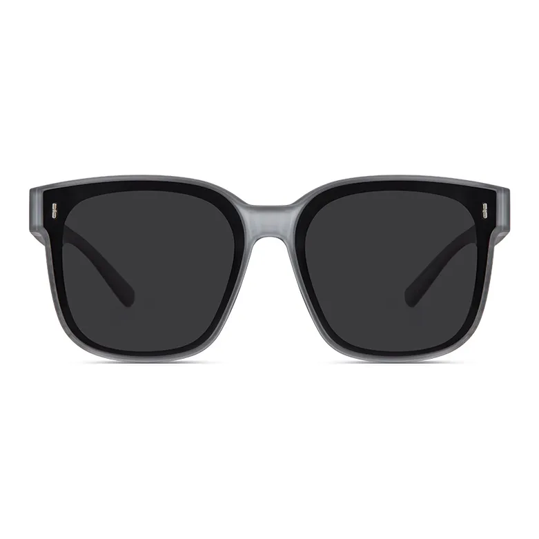 MK MINGKU TR/Memory Plastic Square Sunglasses Unisex-1