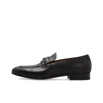 GUCCI Interlocking Men's Casual Shoes 2cm Men's Black