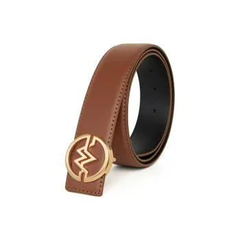 MAISON VINSON Business Casual Pin Buckle Trendy Cow Leather Belts Men's 2.6cm