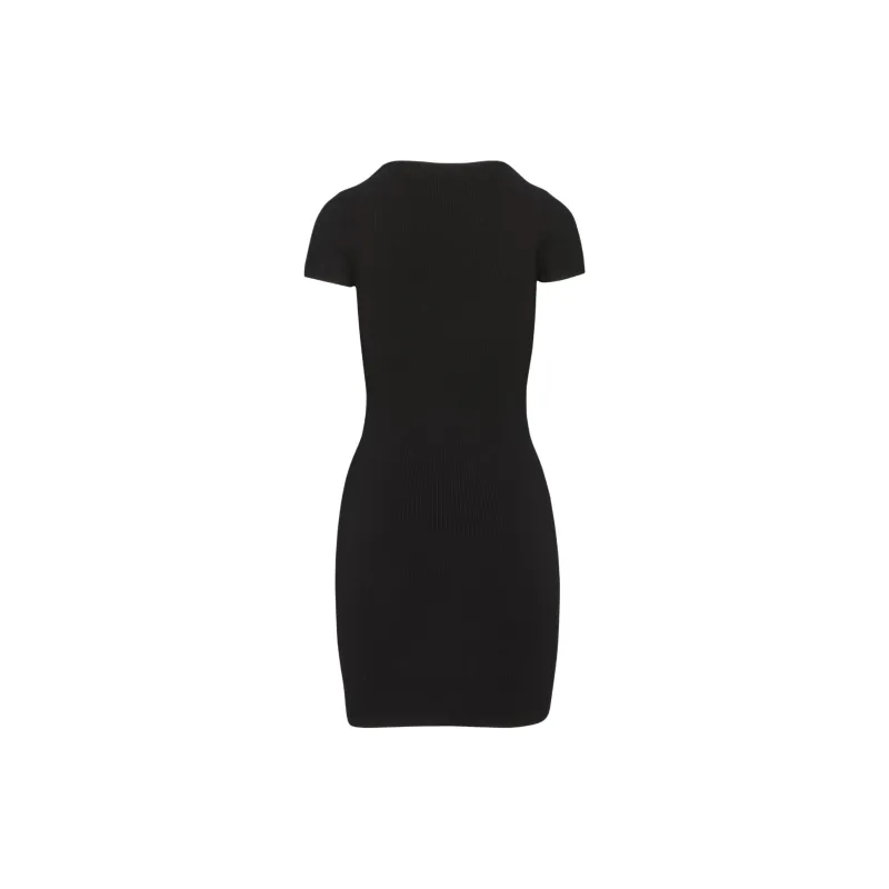 ARITZIA Babaton Emerge Dress Short-Sleeved Dresses Women's BLACK/Black-1