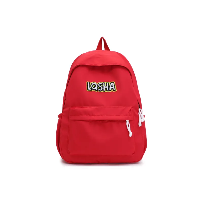 KAKAXI Nylon Backpack Unisex Black/White/Red/Yellow-6