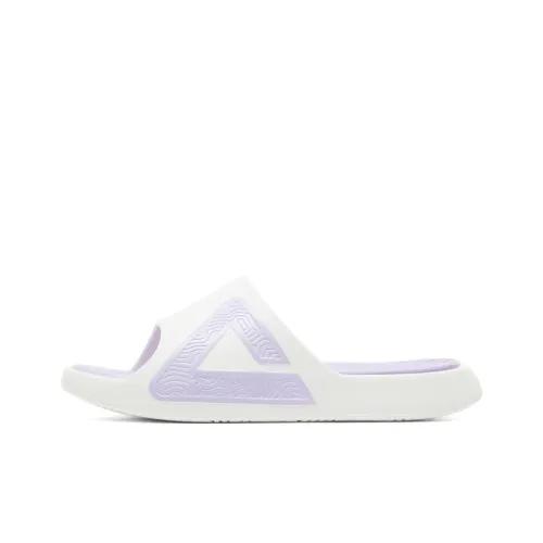 PEAK Slide Slippers Women's Ultra-Light White/Purple