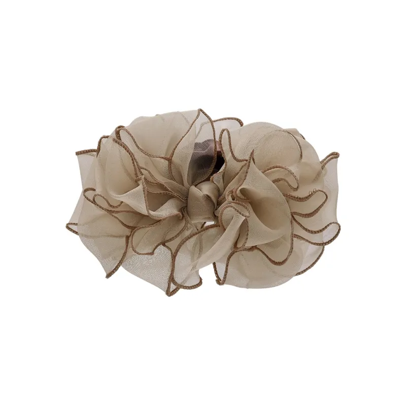 UNABERRY Silk Chiffon Hair Clips Women's-1