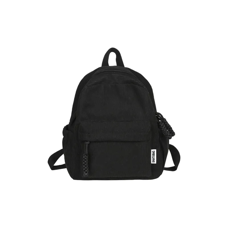 Barang Bear Corduroy Backpack Small Size Unisex Multicolor-2