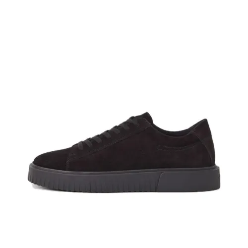 VAGABOND SHOEMAKERS 스케이트보드화 로우탑 블랙 남성