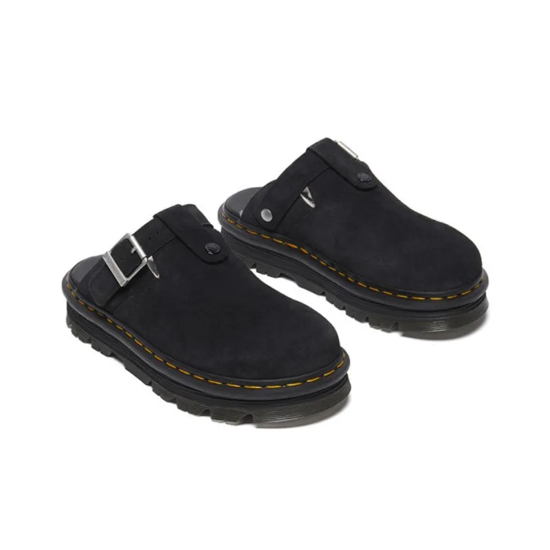 Dr.Martens Abrasion Resistant Wrap toe Slippers Unisex Black-3