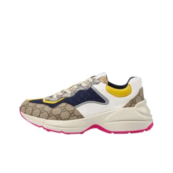 GUCCI GG Rhyton Beige White Yellow