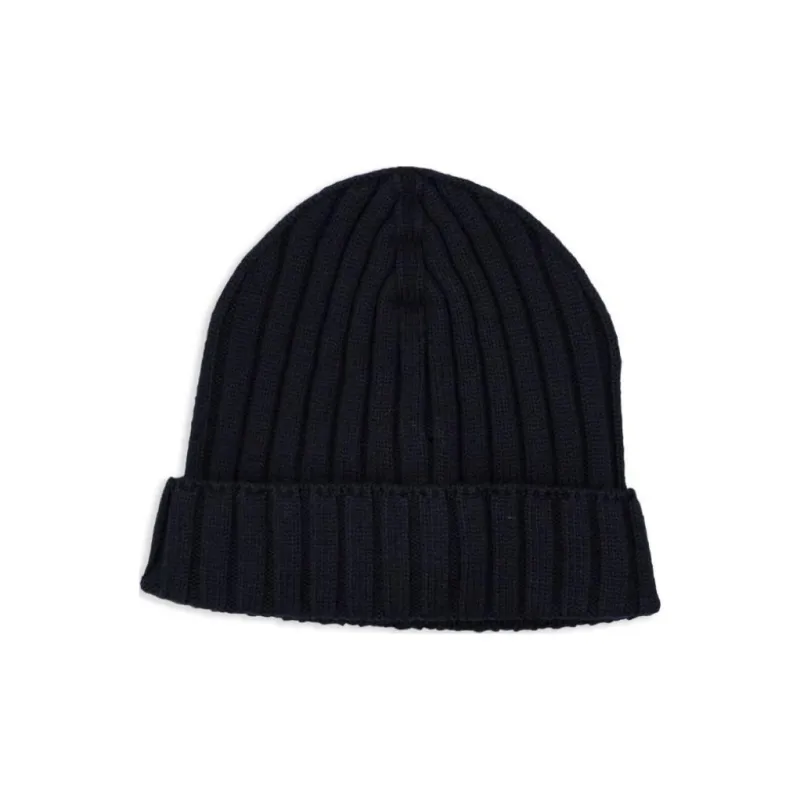 Moncler Logo Patch Knitted Beanie-1