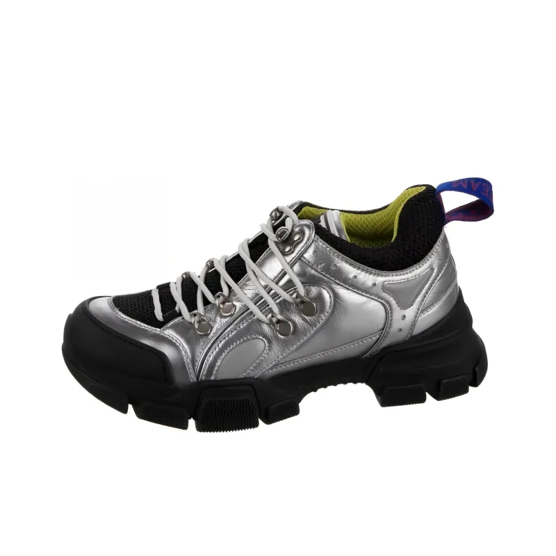 GUCCI Flashtrek Leather Sneakers-1
