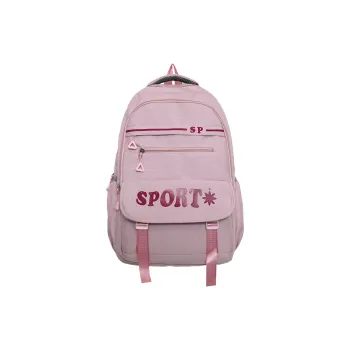 KAKAXI Nylon Backpack Regular Unisex Black/Purple/Blue/Green/Pink