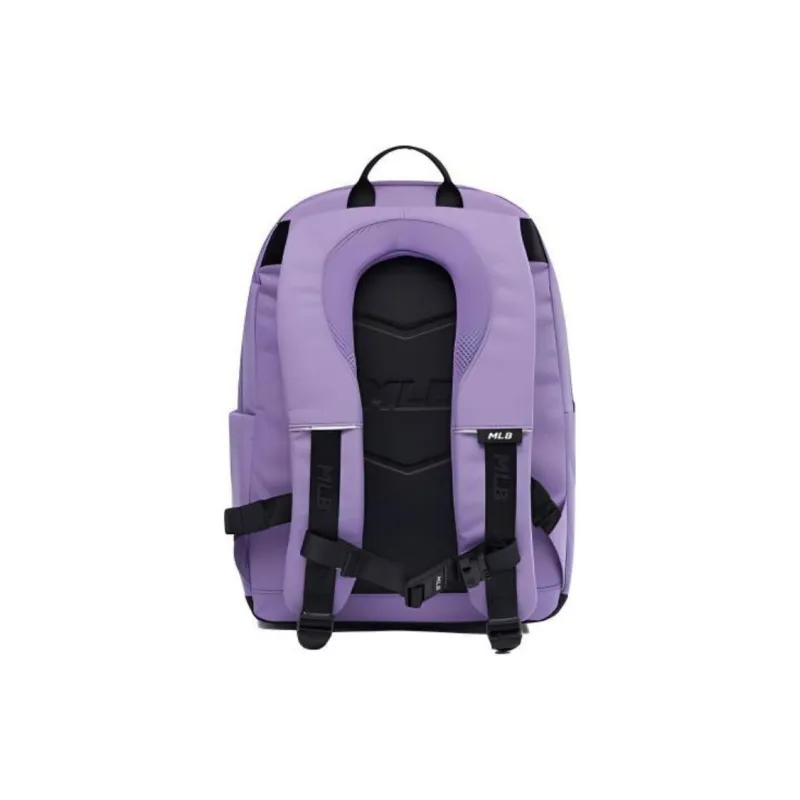 MLB Polyester Backpack Travel Bag Commuter Bag Backpack Regular Women's Purple-3
