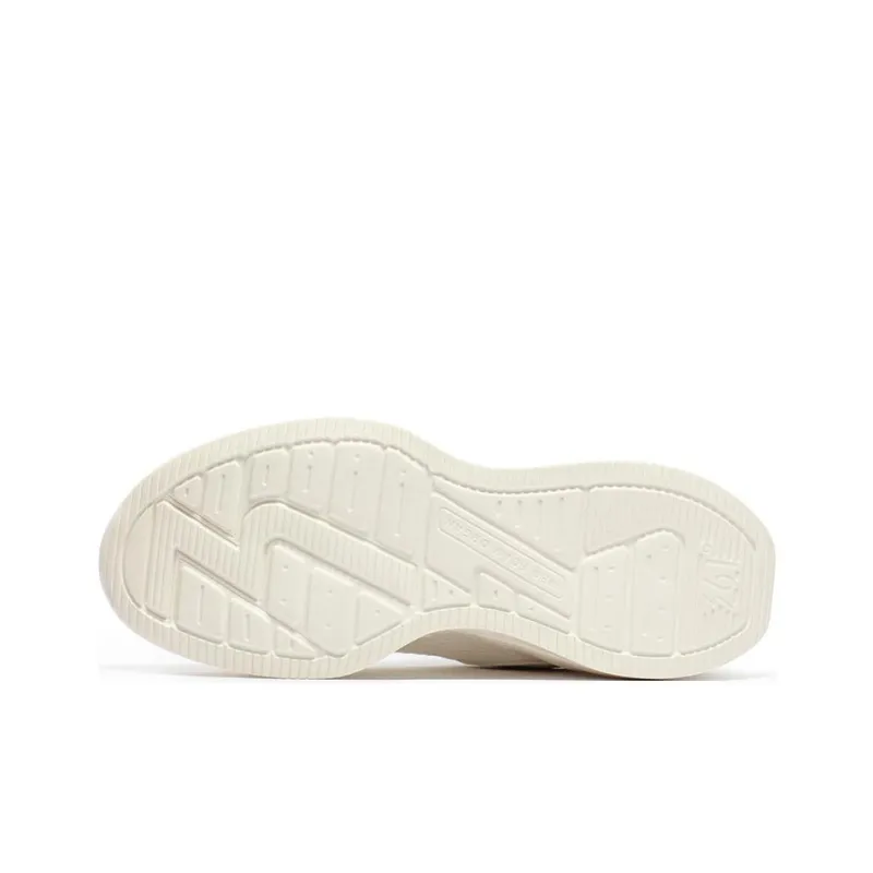 361° Wear-Resistant Low-Top Casual Shoes Men's White Beige Green-4