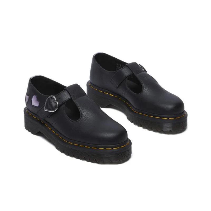 Dr.Martens Platform Mary Jane Shoes Women's Black-3