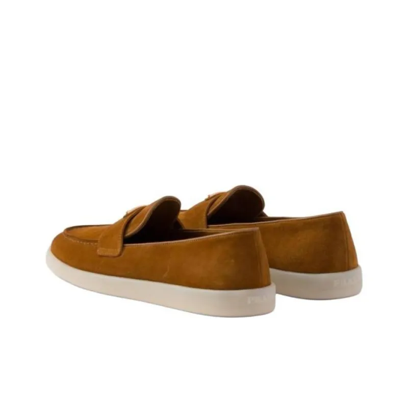 PRADA Loafers Women's Brown-3