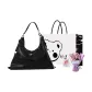 Black+Exclusive Shopping Bag+Greeting Card+Dried Flower