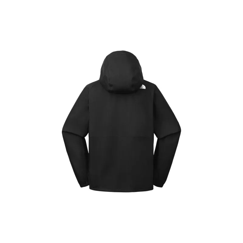 THE NORTH FACE Antora Hiking Water Resistant Windproof Wear Resistant Windbreaker Jacket Men's Cosmic Black-1