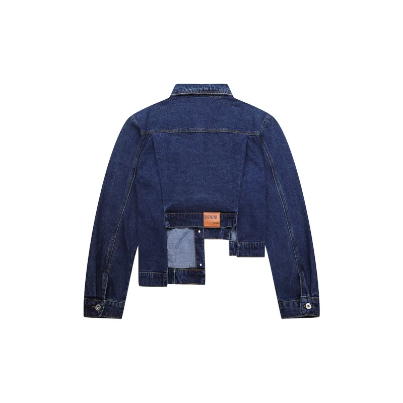 EYEUNDERSTAND Denim Jacket Unisex Blue-1