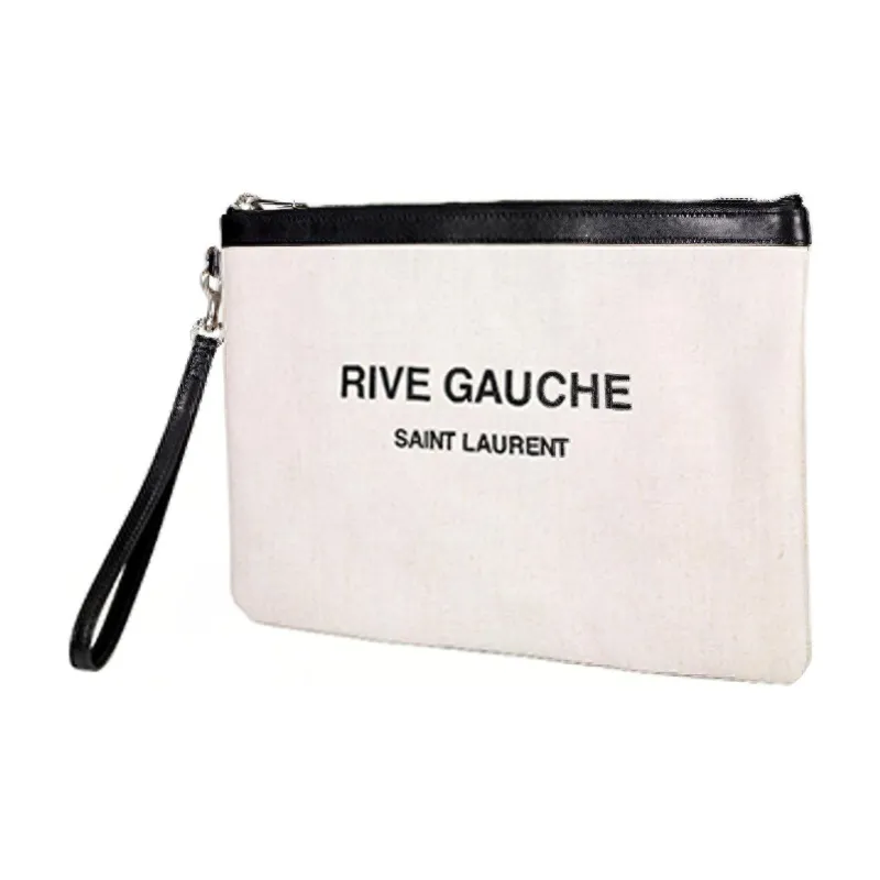 SAINT LAURENT Rive Gauche Zipped Pouch-1