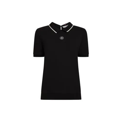 Tommy Hilfiger Polo Shirts Women's Black