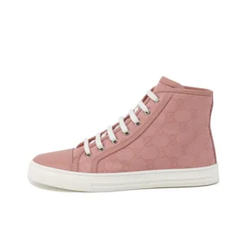 GUCCI Women's Gg High 'Logo Print Soft Pink' Women's