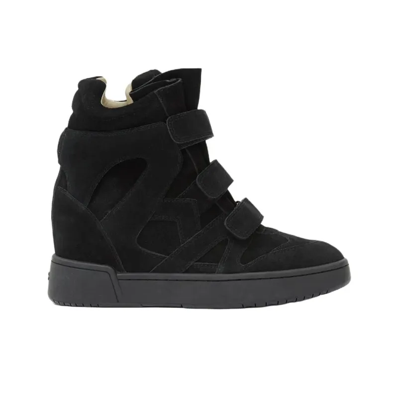 ISABEL MARANT Im3 Skateboard Shoes 5cm Women's Black-1
