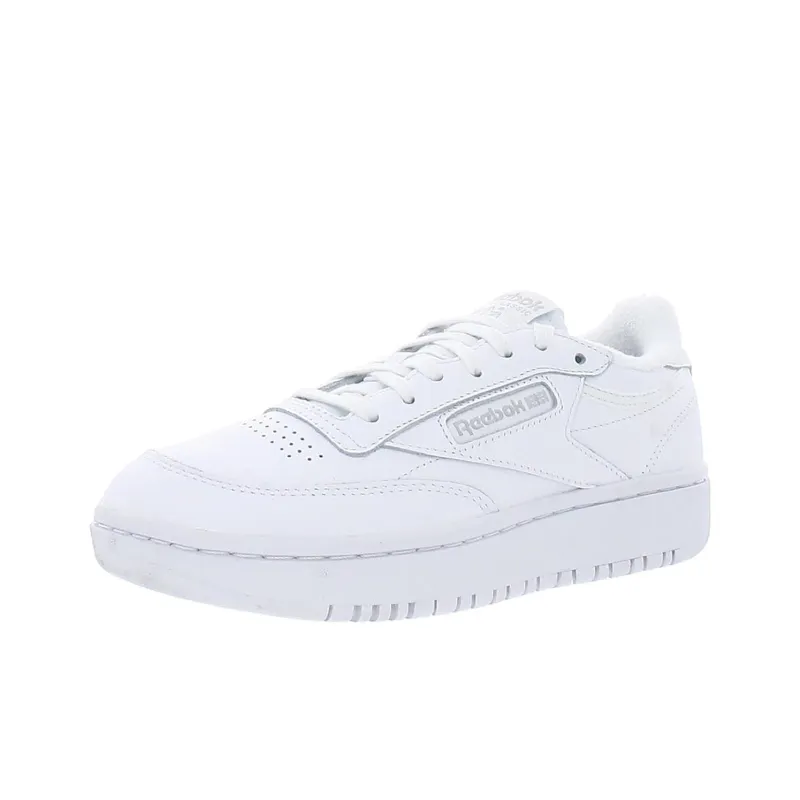 Club C Reebok 85 Big Kid 'Porcelain Pink Silver'-0