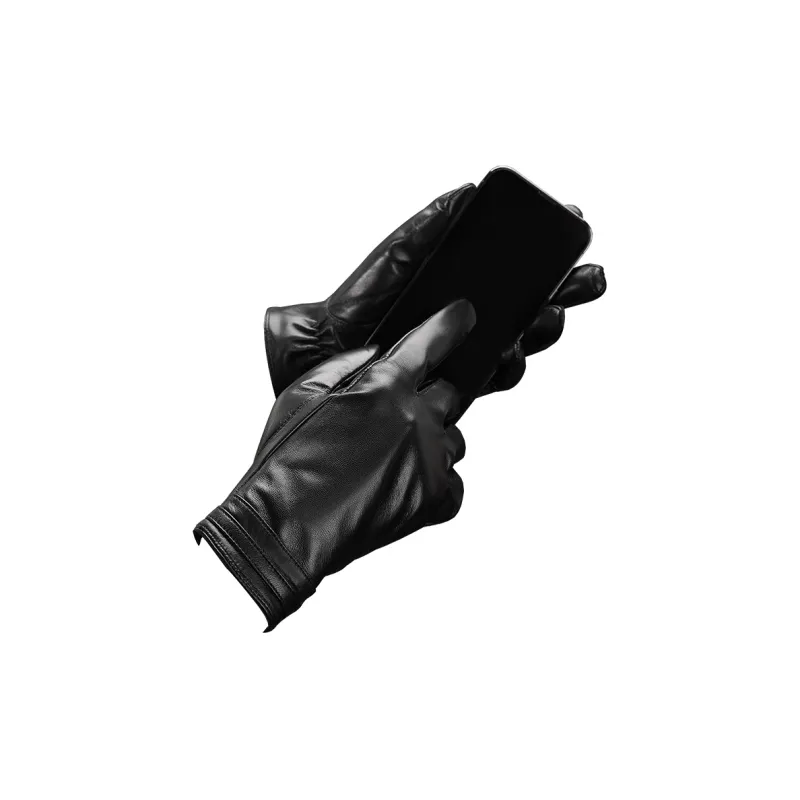 PIERRE CARDIN Wool Gloves Men's-1