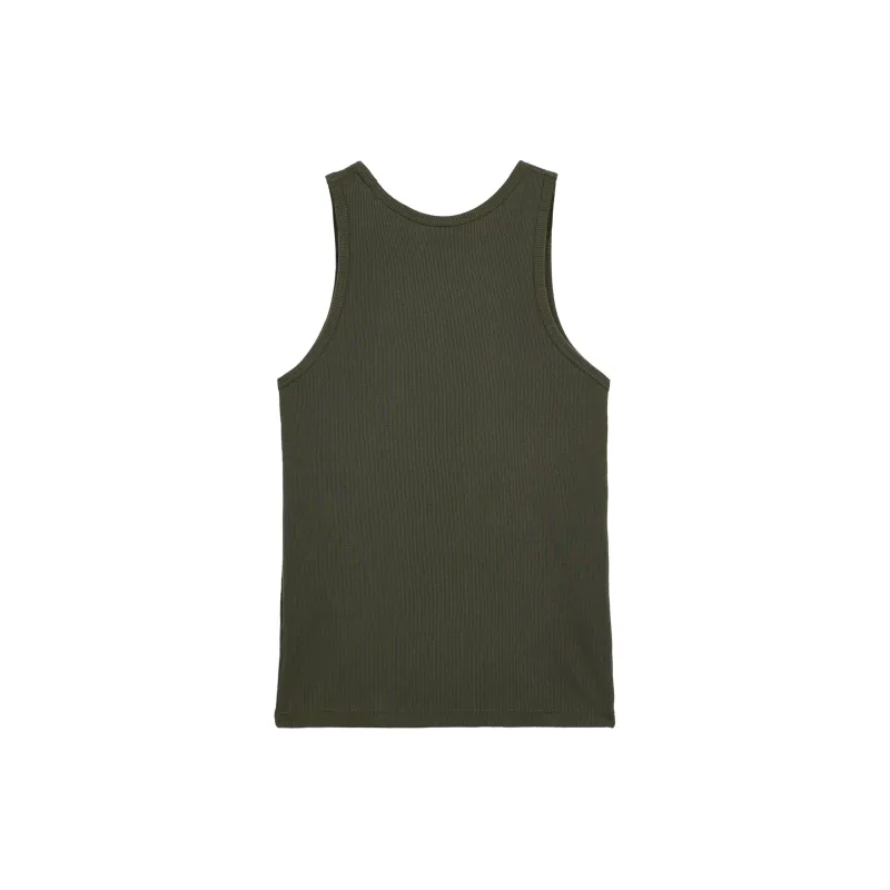 UNIQLO Tank Tops Unisex Dark Olive-1