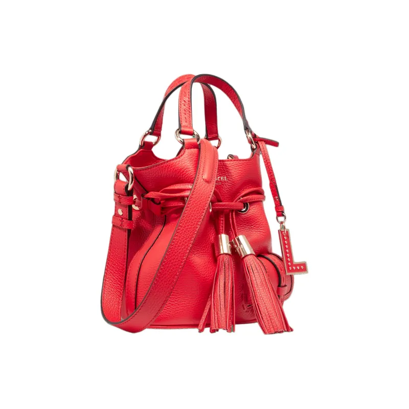 LANCEL Small Premier Flirt Leather Bucket Bag-1