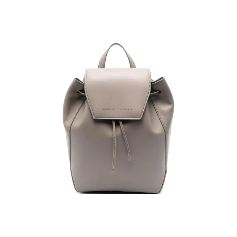 Brunello Cucinelli Logo-print Backpack-0