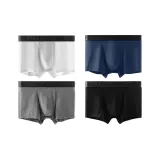[4 Pack]Gray+Royal Blue+White+Black