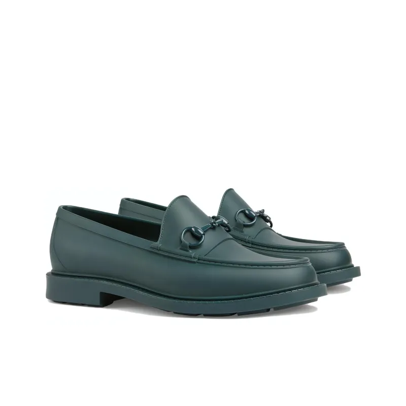 GUCCI Loafer 'Lacquered Horsebit Vintage Green'-2