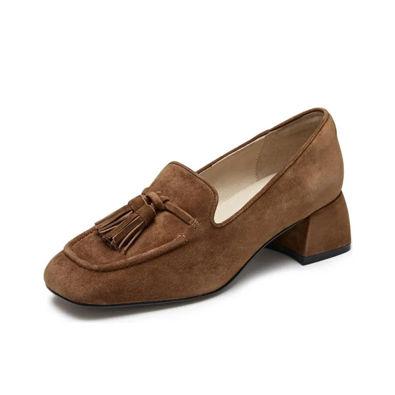 Joypeace Loafers Women's Brown/Gray-1