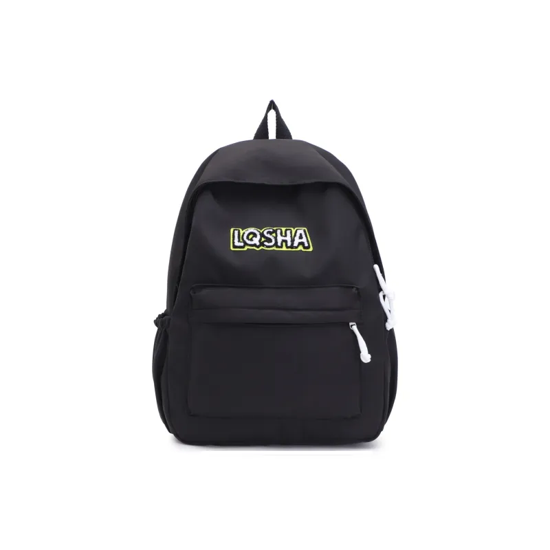 KAKAXI Nylon Backpack Unisex Black/White/Red/Yellow-0