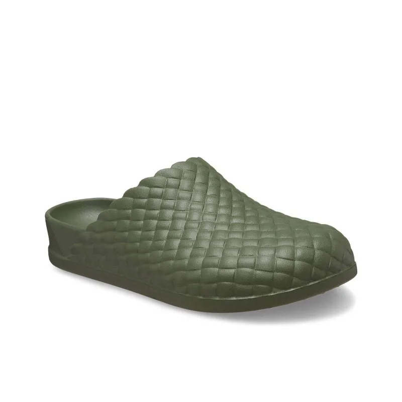 Crocs Dylan Woven Clog Army Green-2