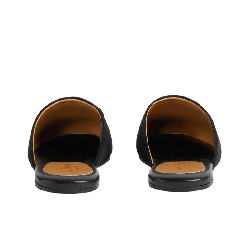 GUCCI X Adidas Originals Trefoil Slipper Black Women's-4