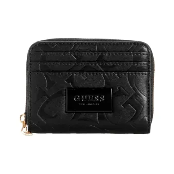 GUESS Artificial Leather Wallet Small Size Women's Black