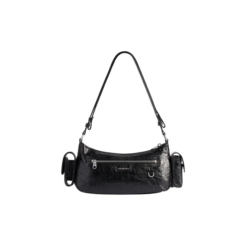 Balenciaga Superbusy Pocket Detailed Shoulder Bag-3
