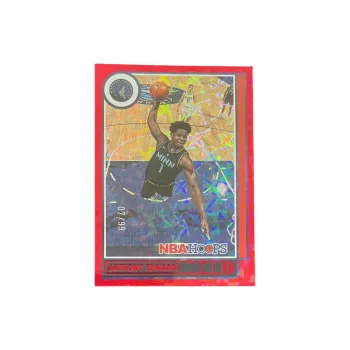 PANINI Timberwolves Anthony Edwards Huazi Refringence Red Parallel Star Card Product Access Sports Cards 1 Pc