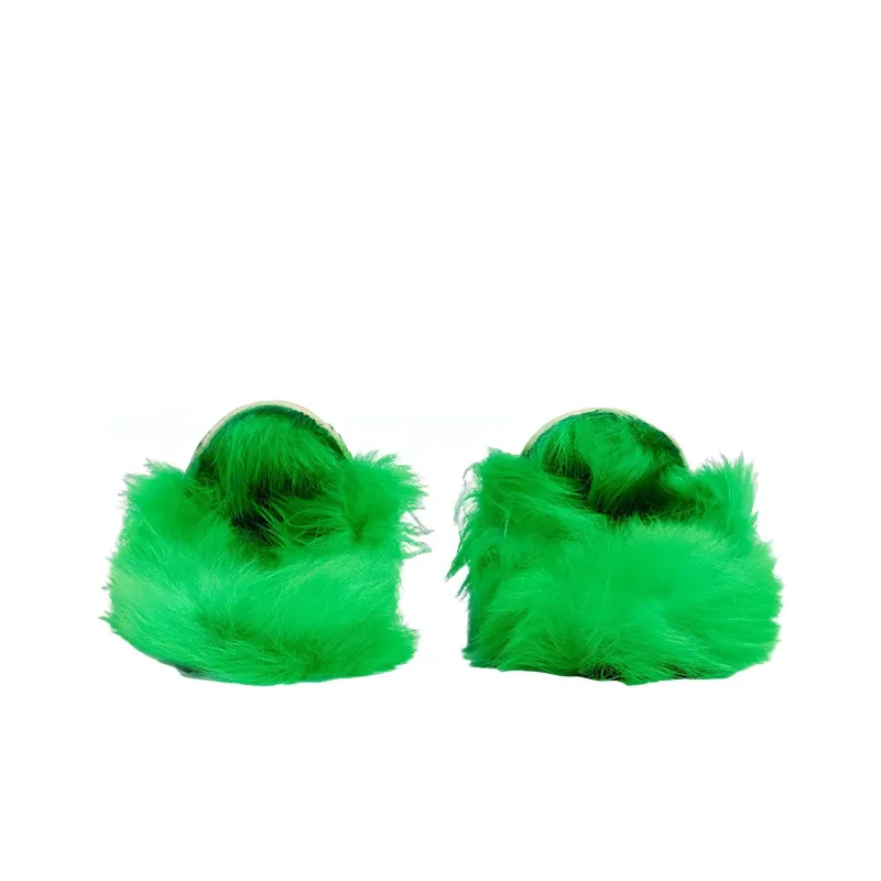 GUCCI Princetown Graffiti-print Slippers-4