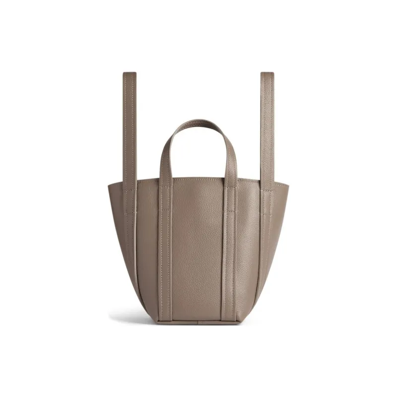 Balenciaga Everyday Grain Calfskin Tote Bag, Shopping Bag, Shoulder Bag, Crossbody Bag, Handbag Women's Light Brown-3