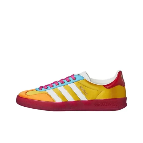 Adidas GUCCI X Women's Gazelle 'Yellow White Red'