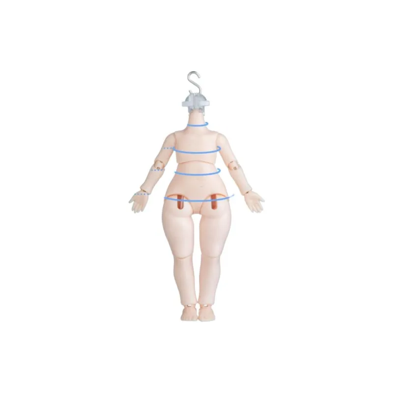 SIMONTOYS Lilolo Summer Island Collection BJD Nude Body 1/12 Model Accessories-3