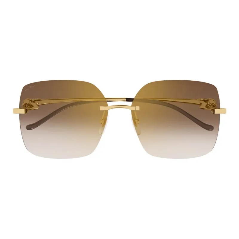 Cartier Square Rimless Sunglasses-1